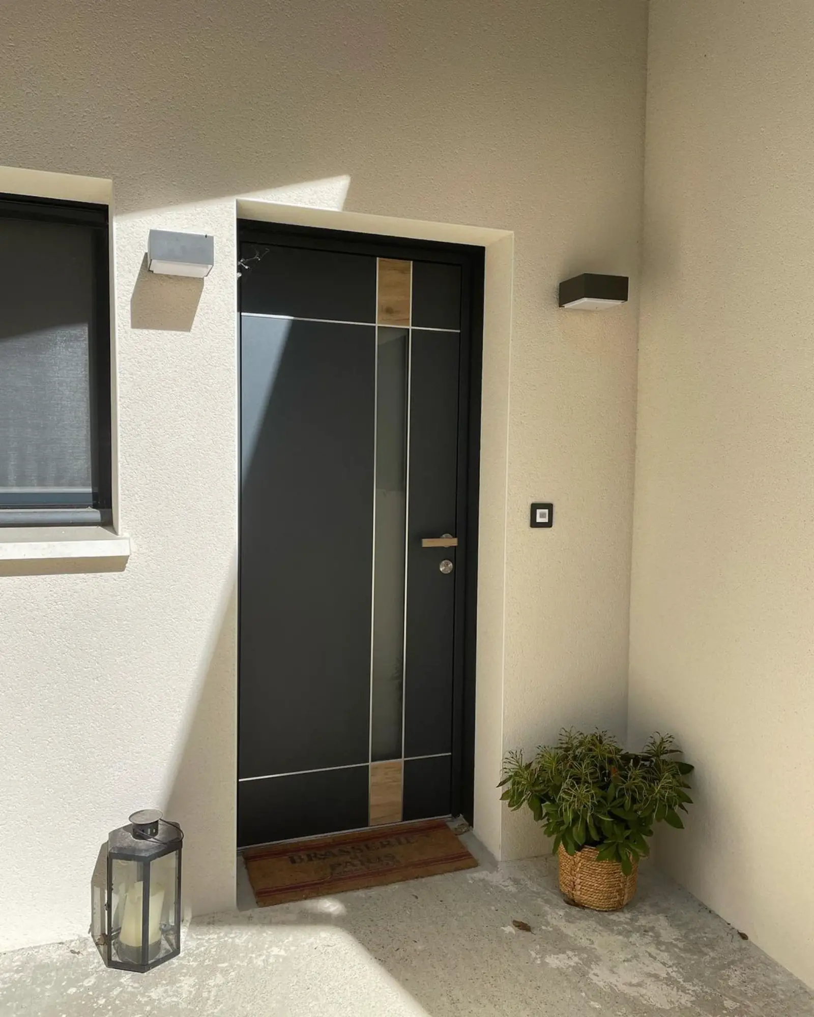 porte d'entrée alu