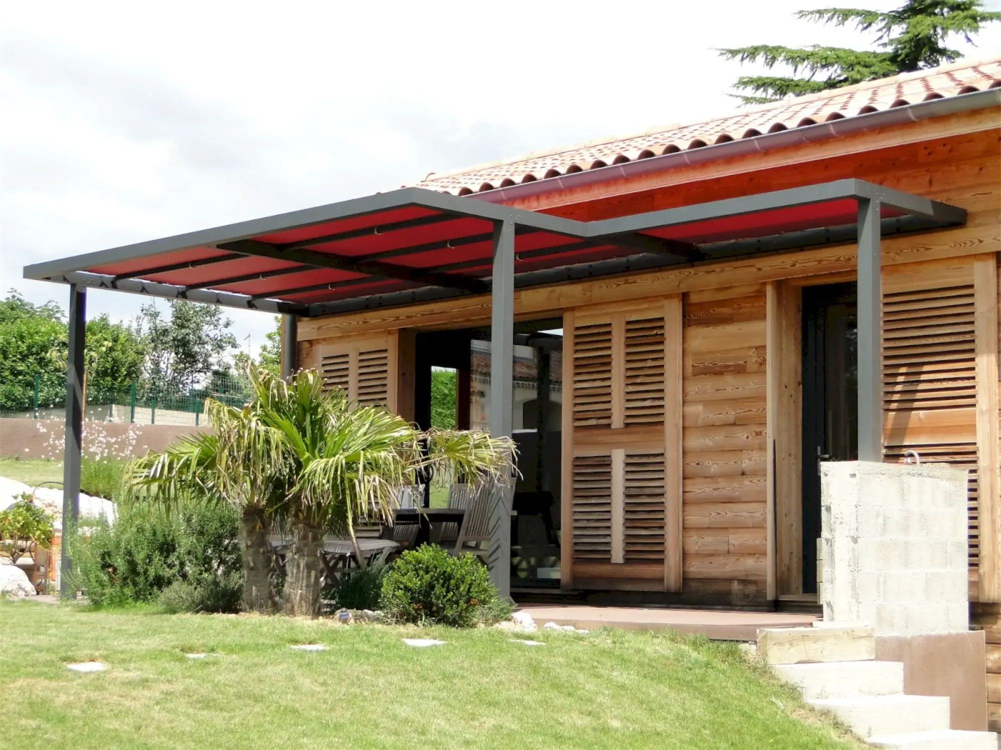bache de pergola